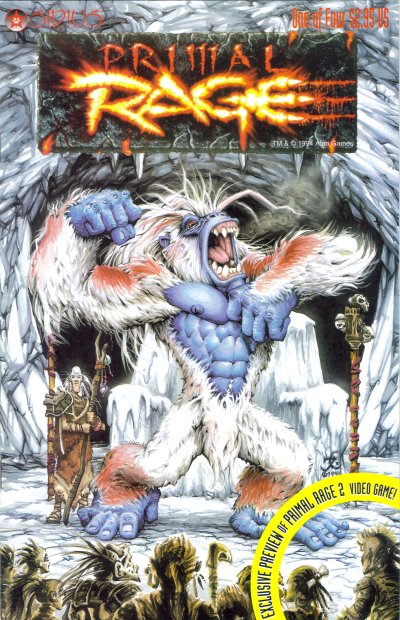 4thletter! » Blog Archive » The Primal Rage Comic: It's On Like Blizzard!